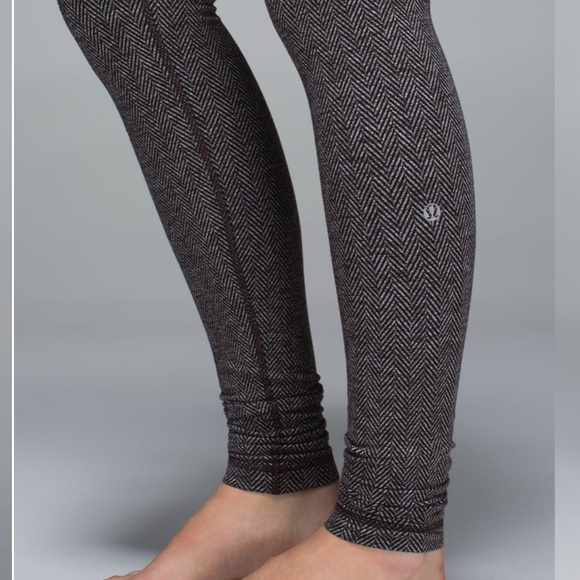 LULULEMON herringbone wunder under pant SIZE 4 - Picture 13 of 16